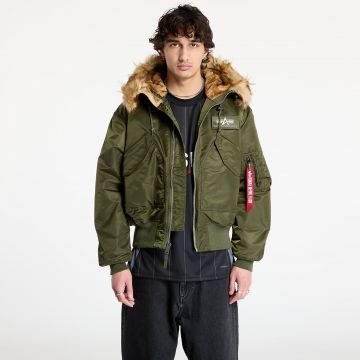 Jacheta Alpha Industries 45P Hooded Custom Dark Olive