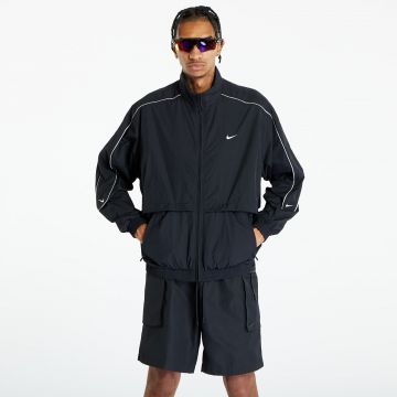 Jacheta Nike Solo Swoosh Woven Tracksuit Jacket Black/ White