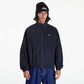 Jacheta Nike Sportswear Solo Swoosh Men's Track Jacket Black/ White