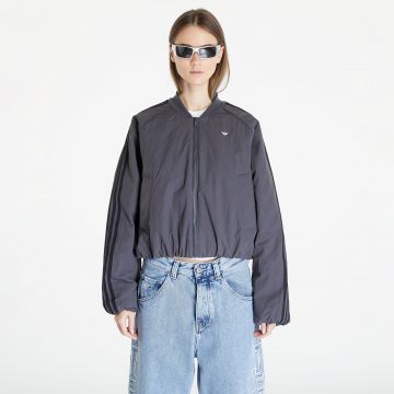 Bomber adidas Back Trefoil Oversized Sst Jacket Grey Six