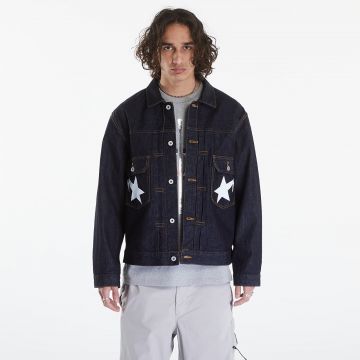 Jacheta A BATHING APE Sta Denim Jacket Type-02 Navy Blue