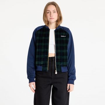 Jacheta adidas Tartan Jacket Night Indigo/ Black/ Green