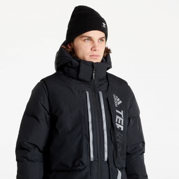 Jacheta adidas Terrex Long Down Jacket Unitefit Black/ Grey Four