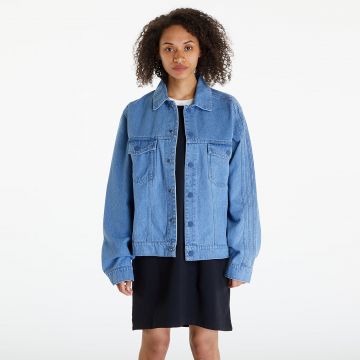 Jacheta adidas x KSENIASCHNAIDER 3-Stripe Jacket Blue Denim