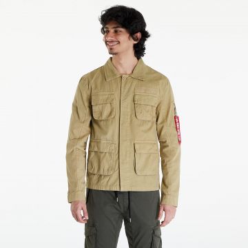 Jacheta Alpha Industries Ripstop Cargo Overshirt Light Olive