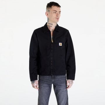 Jacheta Carhartt WIP Detroit Jacket UNISEX Black/ Black Aged Canvas