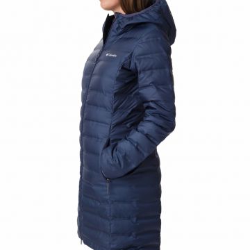 Jacheta Columbia Lake 22™ Down Long Hooded Jacket Blue