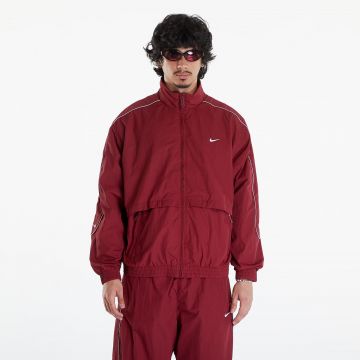 Jacheta Nike Sportswear Solo Swoosh Men's Woven Track Jacket Team Red/ White