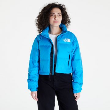 Jacheta The North Face Nuptse Short Jacket Acoustic Blue