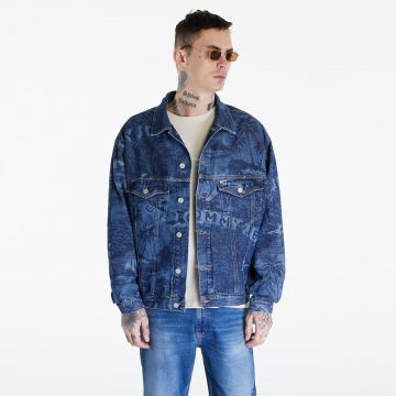 Jacheta Tommy Jeans Aiden Oversized Trucker Jacket Denim