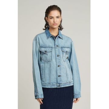 Jacheta relaxed fit din denim