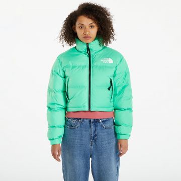 Jacheta The North Face Nuptse Short Jacket Chlorophyll Green