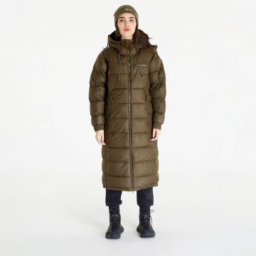 Jacheta Columbia Pike Lake™ II Long Puffer Jacket Olive Green