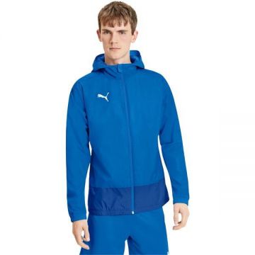 Geaca barbati Puma Teamgoal 23 Training Rain Jacket 65655902, XXL, Albastru