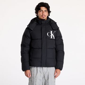 Jacheta Calvin Klein Jeans Essentials Non Down Jacket Black