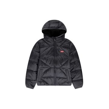 Levi's geaca copii SHERPA LINED PUFFER JKT culoarea negru, 9EL257