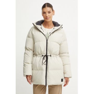 Jack Wolfskin geaca de puf Kirschallee femei, culoarea gri, de iarna, A60213