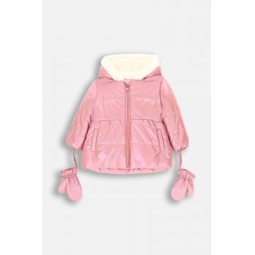 Coccodrillo geacă copii culoarea roz, OUTERWEAR GIRL NEWBORN