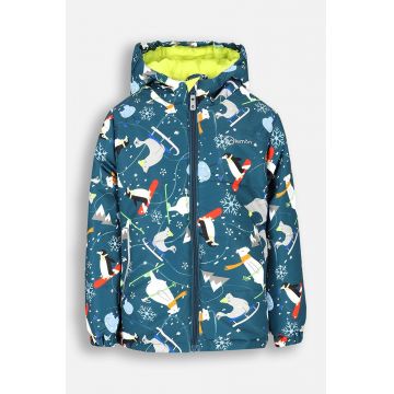 Lemon Explore geaca de schi pentru copii culoarea albastru marin, OUTERWEAR SNOW&SKI BOY