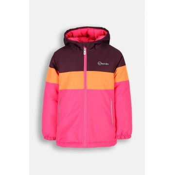 Lemon Explore geaca de schi pentru copii culoarea roz, OUTERWEAR SNOW&SKI GIRL