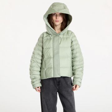 Jacheta Nike Sportswear Swoosh Puffer PrimaLoft® Therma-FIT Oversized Hooded Jacket Jade Horizon/ Sail